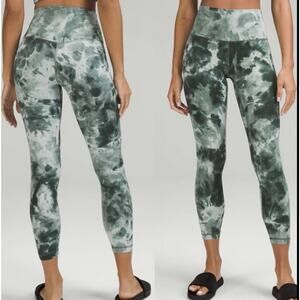 Lululemon Align High-Rise Pant Pockets 25" Diamond Dye Smoked Spruce Size 20